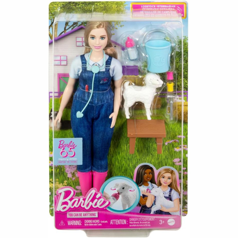 Mattel Barbie - Κτηνίατρος Φάρμας 65th Anniversary HRG42