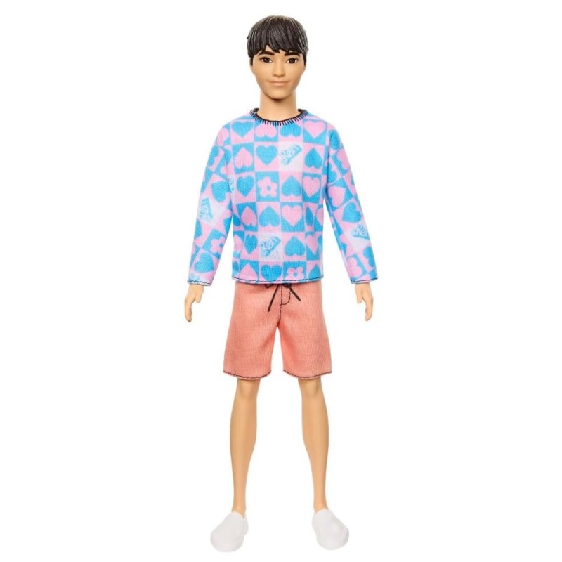 Mattel Barbie - Ken Fashionistas Doll, No.219 Multi-Colour HRH24 (DWK44)