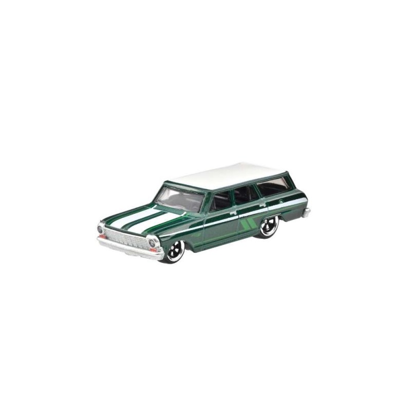 Mattel Hot Wheels - Hot Wagons, ΄64 Chevy Nova Wagon (1/5) HRR89 (HWR56)