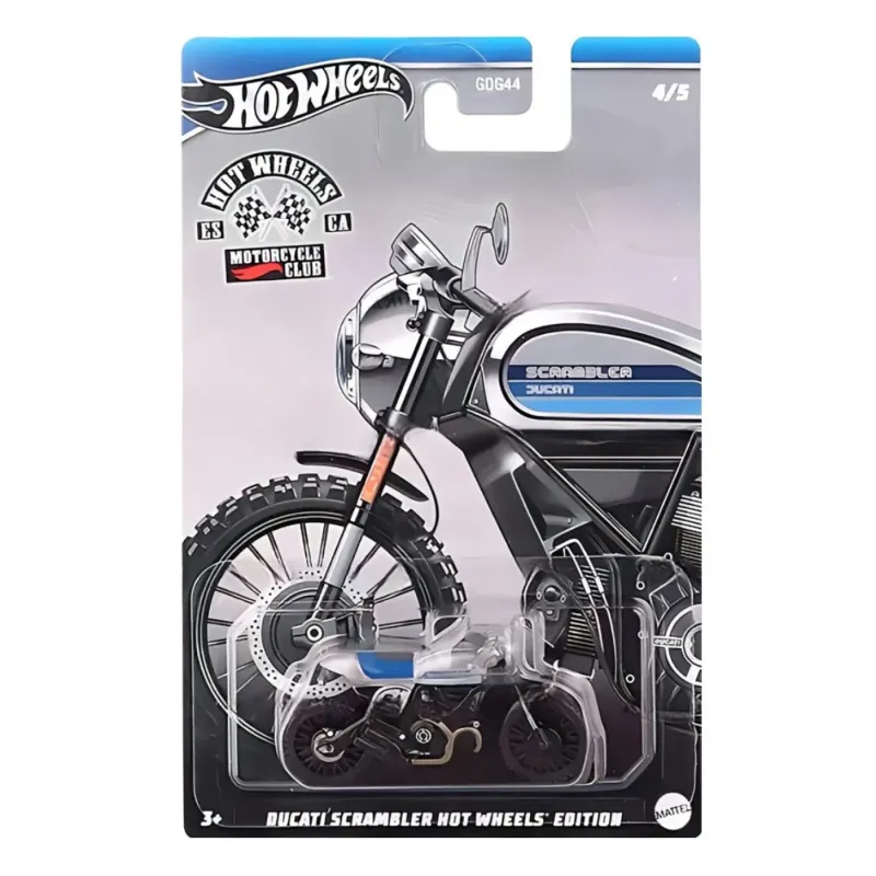 Mattel Hot Wheels - Motorcycle Club, Ducati Scrambler Hot Wheels Edition (4/5) HRR93 (HWR59)