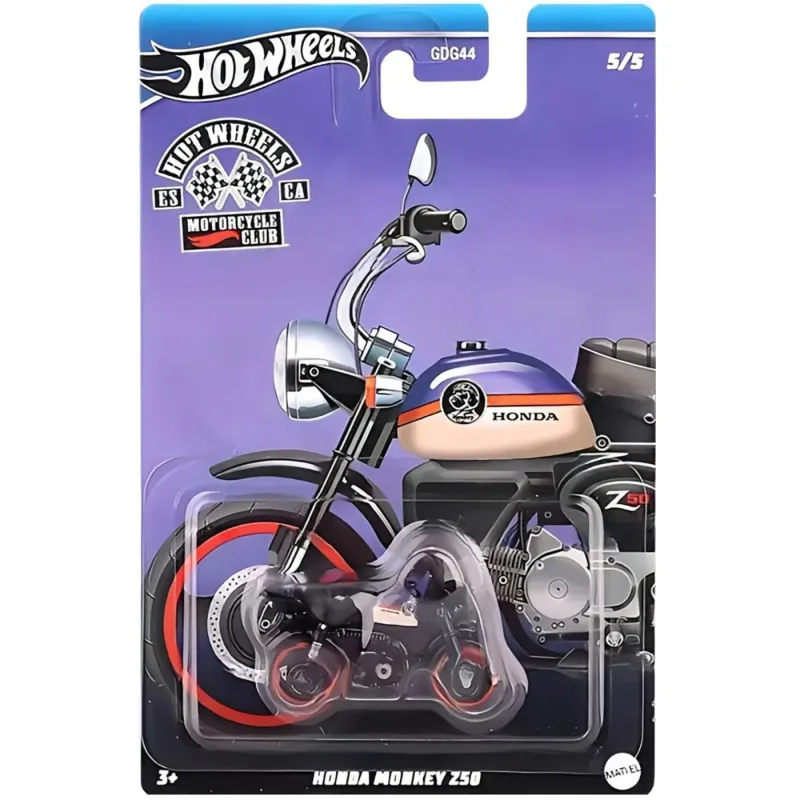 Mattel Hot Wheels - Motorcycle Club, Honda Monkey Z50 (5/5) HRR94 (HWR59)