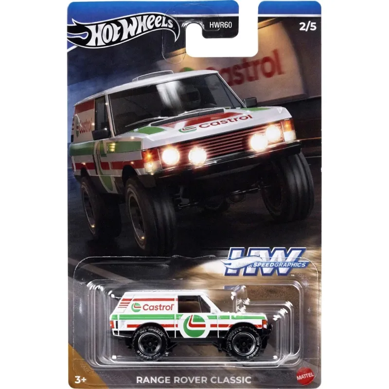 Mattel Hot Wheels - HW Speed Graphics, Range Rover Classic (2/5) HRT08 (HWR60)