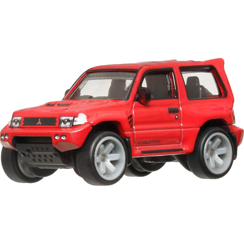 Mattel Hot Wheels – Συλλεκτικό Αγωνιστικό Αυτοκινητάκι, Car Culture Circuit, Mitsubishi Pajero Evolution (5/5) HRV89 (FPY86)