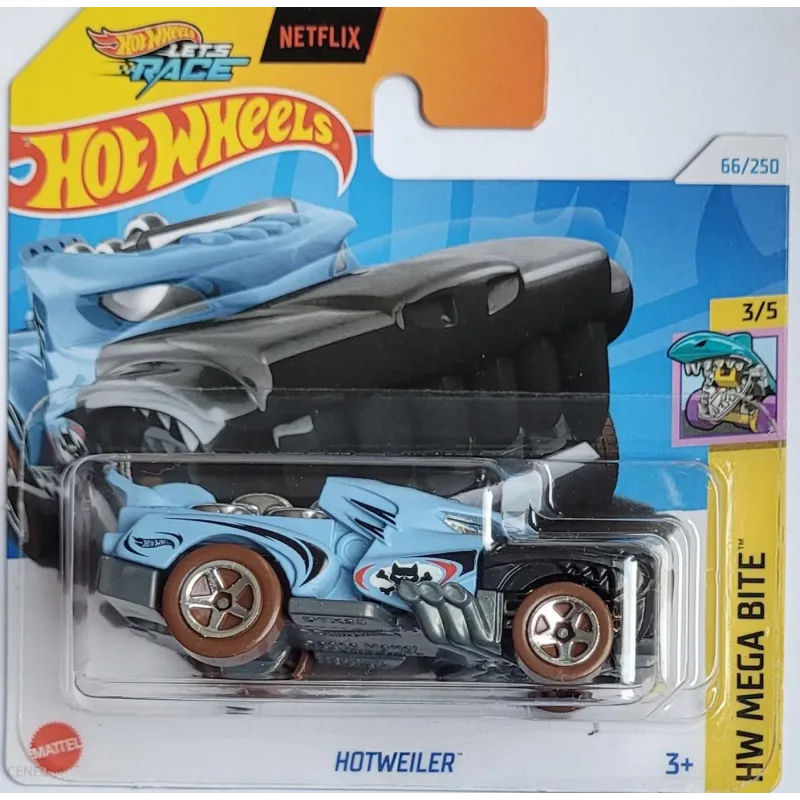 Mattel Hot Wheels - Αυτοκινητάκι HW Mega Bite, Hotweiler (3/5) HTC03 (5785)