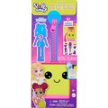 Mattel - Polly Pocket, Κασετίνες Μόδας, Πράσινο HTV04 (HRD64)