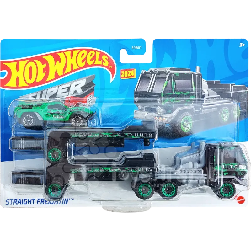 Mattel Hot Wheels - Σούπερ Νταλίκα, Straight Freightin HVD97 (BDW51)