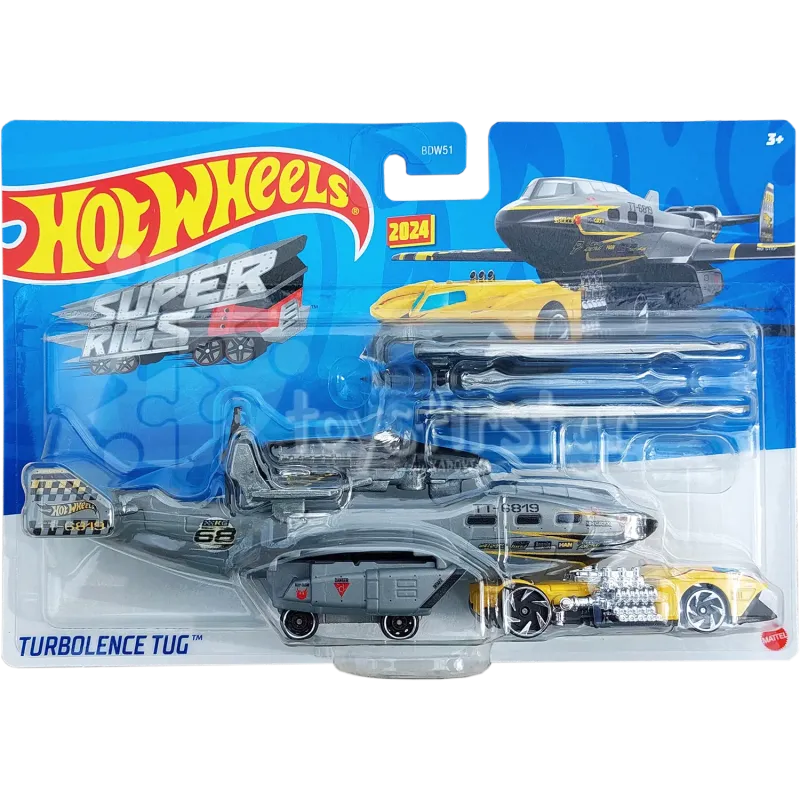 Mattel Hot Wheels - Σούπερ Νταλίκα, Turbolence Tug HVD98 (BDW51)