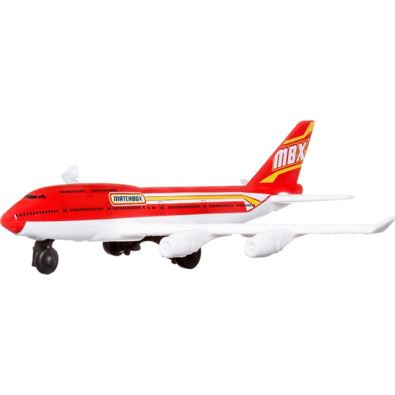 Mattel Matchbox - Αεροπλανάκι Sky Busters, Boeing 747-400 (14/32) HVM44 (HHT34)