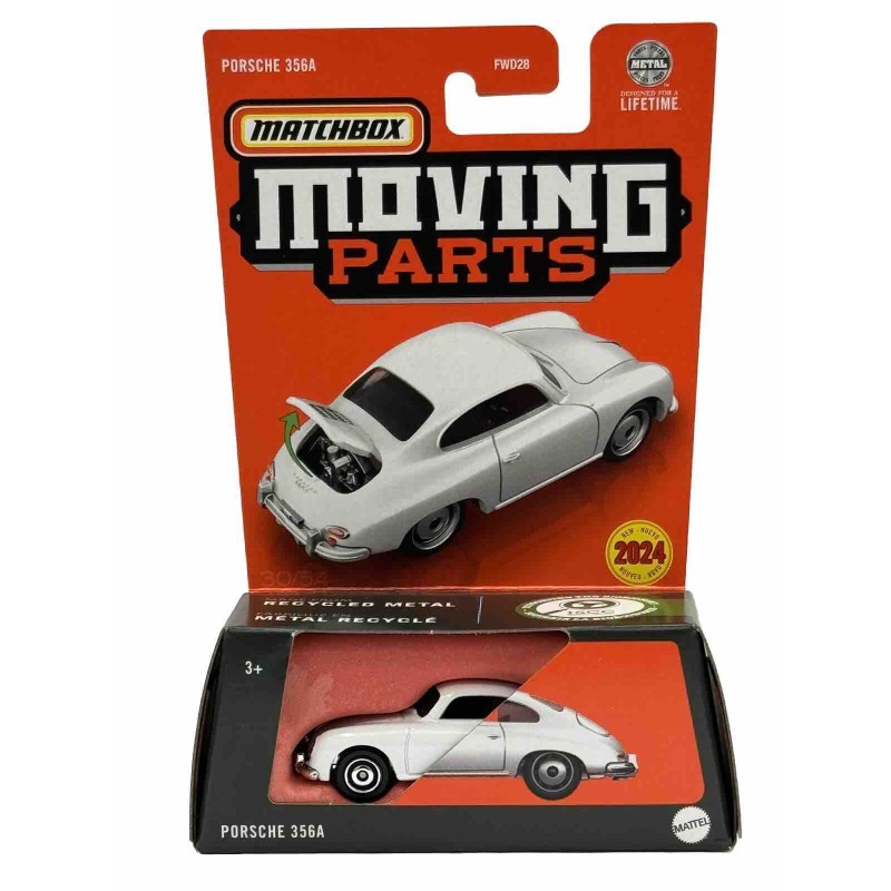 Mattel Matchbox - Moving Parts 2024, Porsche 356A HVM79 (FWD28)