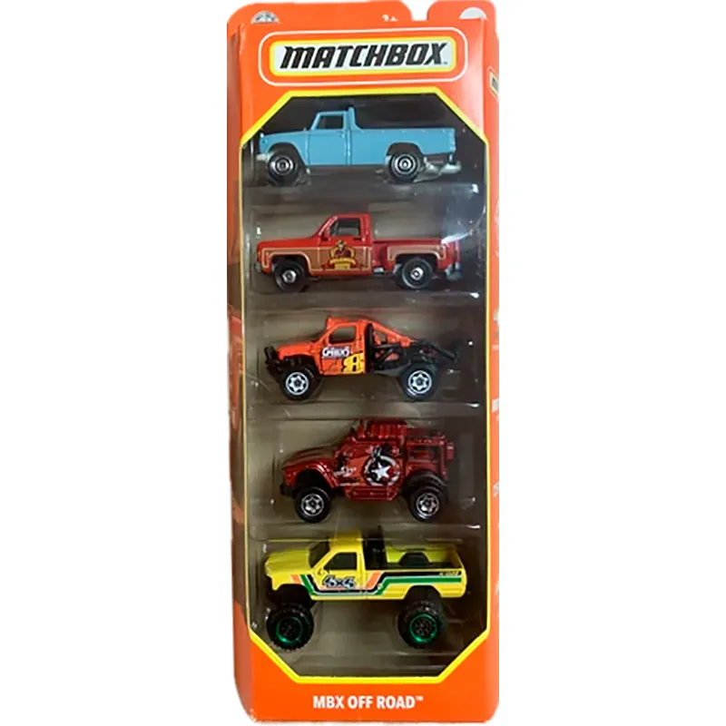 Mattel Matchbox - Αυτοκινητάκια Σετ Των 5, MBX Off Road HVT68 (C1817)