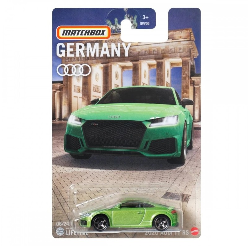 Mattel Matchbox - Αυτοκινητάκι Γερμανικό Μοντέλο, 2020 Audi TT RS (6/24) HVV23 (HVV05)