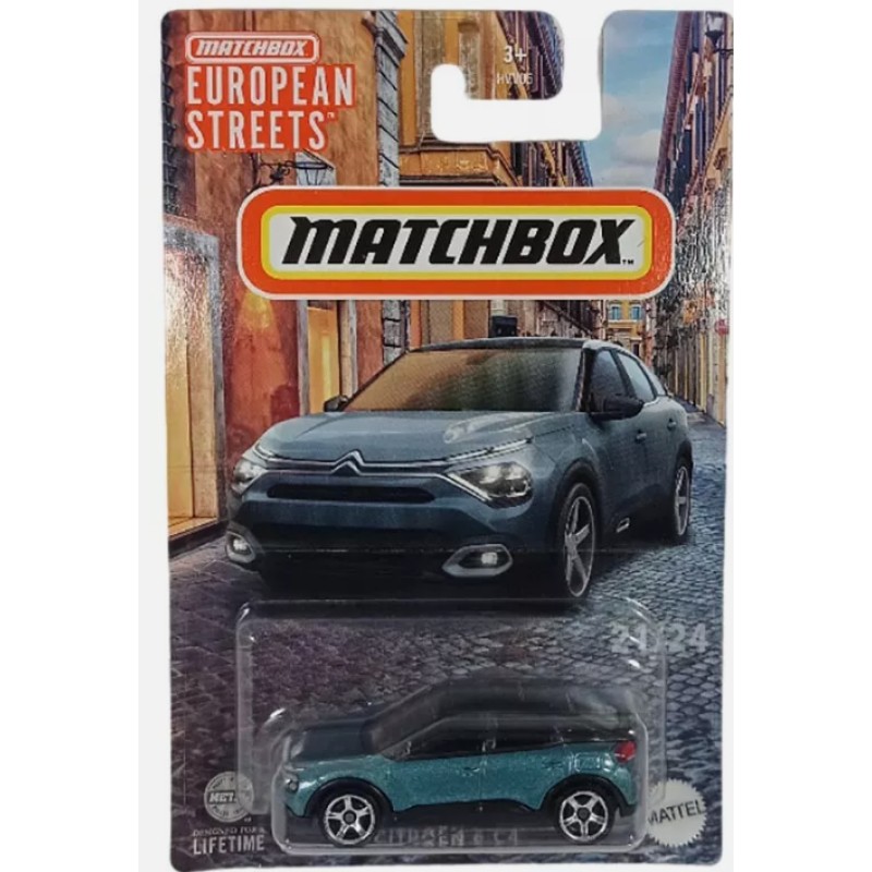 Mattel Matchbox - Citroen e-C4 Vehicle 1/64 HVV42 (HVV05)