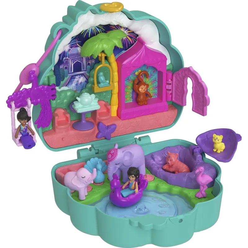 Mattel Polly Pocket - Peacock Garden Compact HWN97 (FRY35)