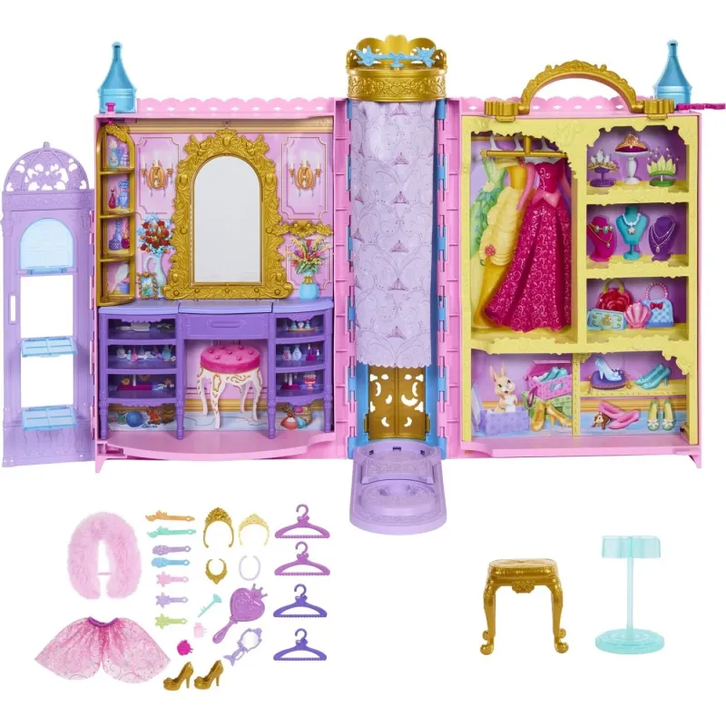 Παιχνιδολαμπάδα Mattel Disney Princess - Ready For The Ball Playset HXC20