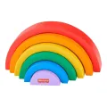 Fisher-Price - Ξύλινο Ουράνιο Τόξο Wooden Stacking Rainbow HXT73