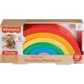 Fisher-Price - Ξύλινο Ουράνιο Τόξο Wooden Stacking Rainbow HXT73