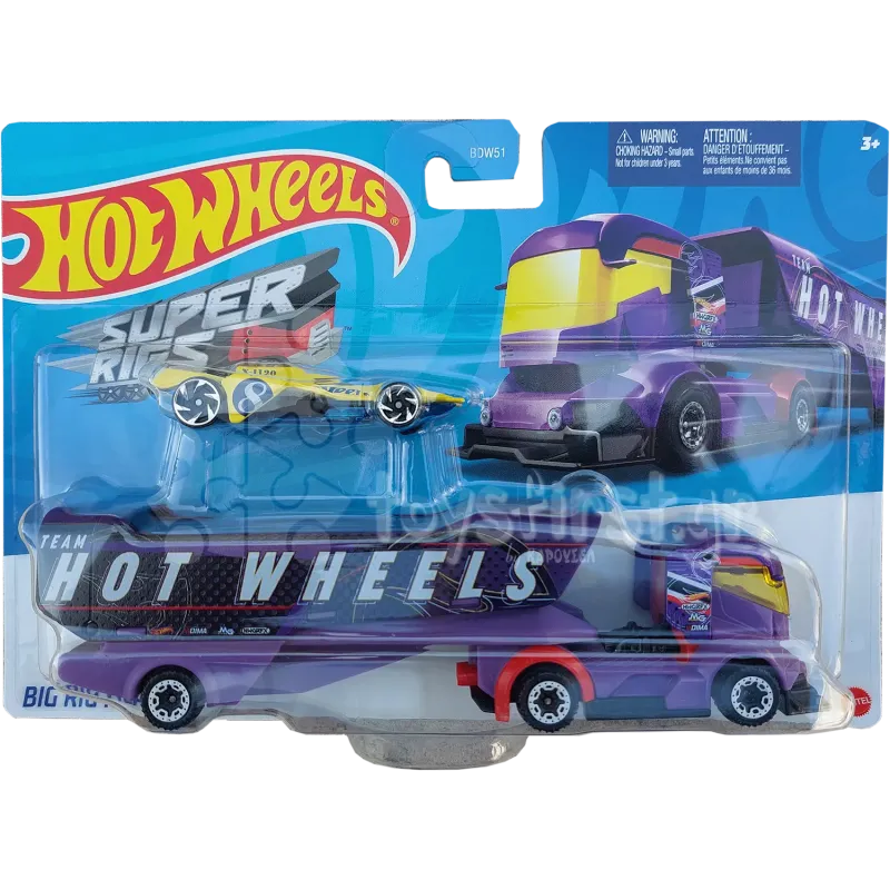 Mattel Hot Wheels - Σούπερ Νταλίκα, Big Rig Heat HYV57 (BDW51)