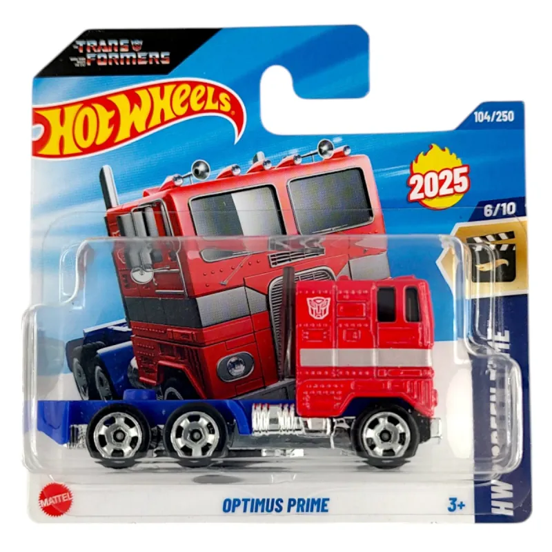Mattel Hot Wheels - Αυτοκινητάκι HW Screen Time, Optimus Prime (6/10) HYW26 (5785)