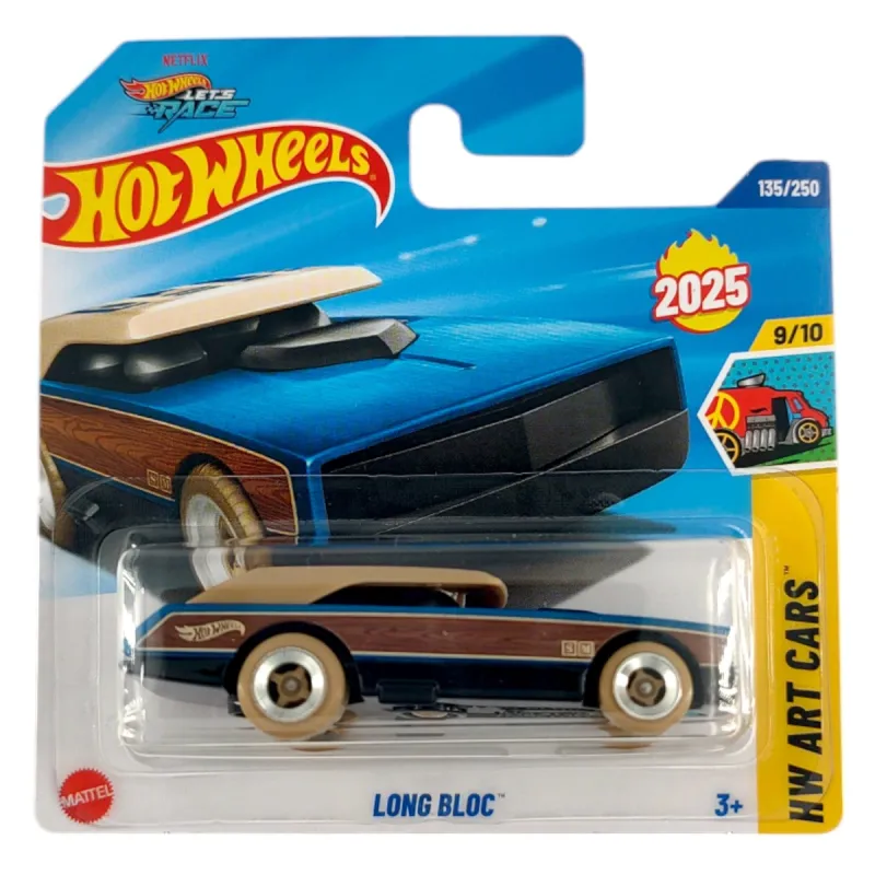 Mattel Hot Wheels - Αυτοκινητάκι HW Art Cars , Long Bloc (9/10) HYW30 (5785)