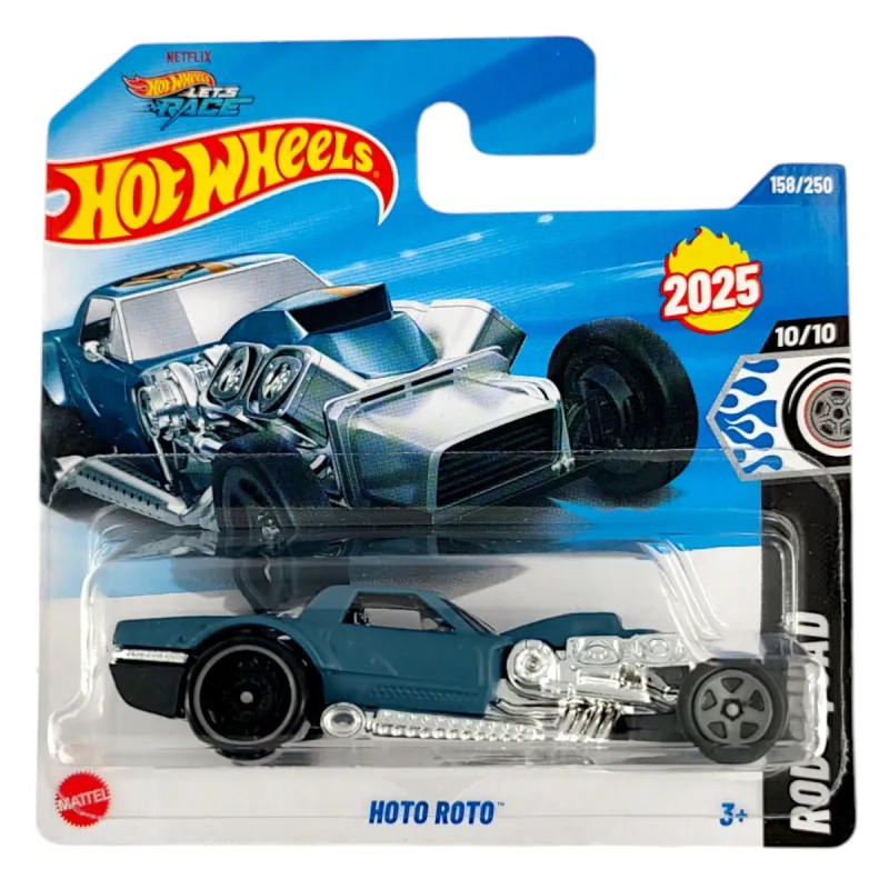 Mattel Hot Wheels - Αυτοκινητάκι Rod Squad, Hoto Roto (10/10) HYW33 (5785)