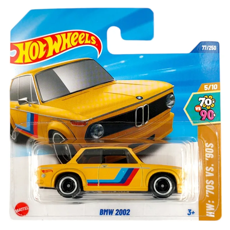 Mattel Hot Wheels - Αυτοκινητάκι HW: ΄70s Vs ΄90s, BMW 2002 (5/10) HYX21 (5785)