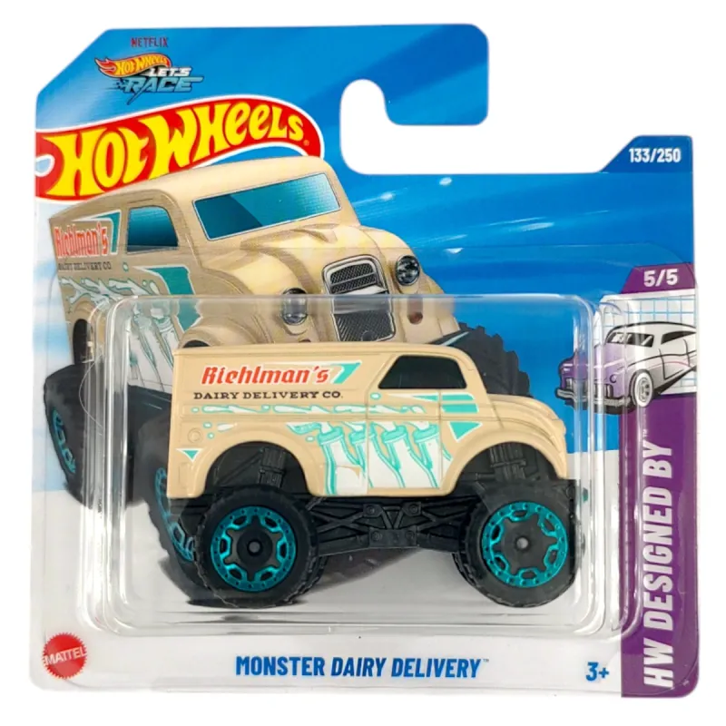 Mattel Hot Wheels - Αυτοκινητάκι HW Designed By, Monster Dairy Delivery (5/5) HYX28 (5785)