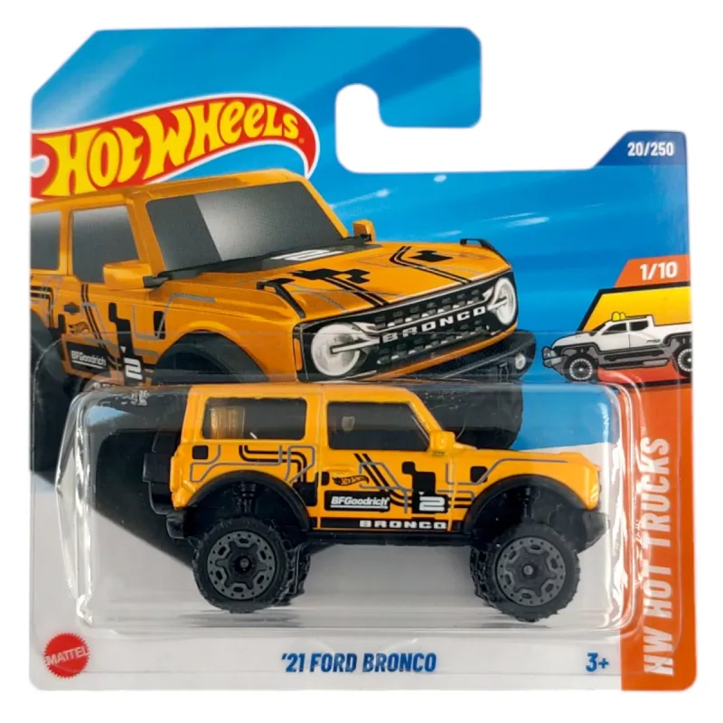 Mattel Hot Wheels - Αυτοκινητάκι HW Hot Trucks, 21 Ford Bronco (1/10) HYX50 (5785)