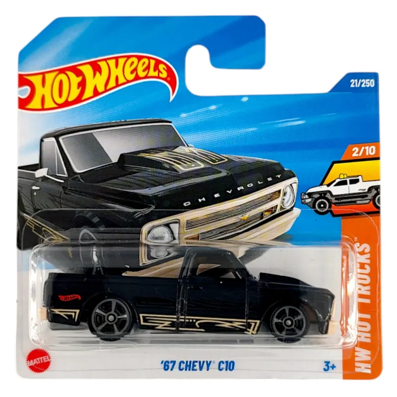 Mattel Hot Wheels - Αυτοκινητάκι HW Hot Trucks, 67 Chevy C10 (2/10) HYX51 (5785)
