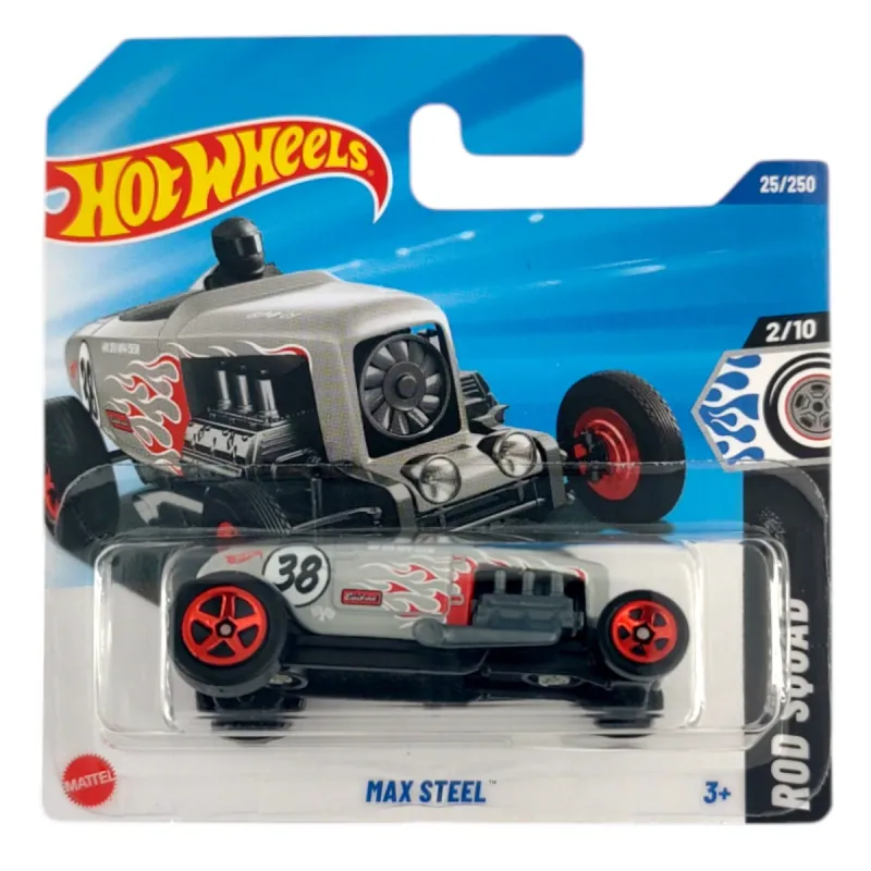 Mattel Hot Wheels - Αυτοκινητάκι Rod Squad, Max Steel (2/10) HYX53 (5785)