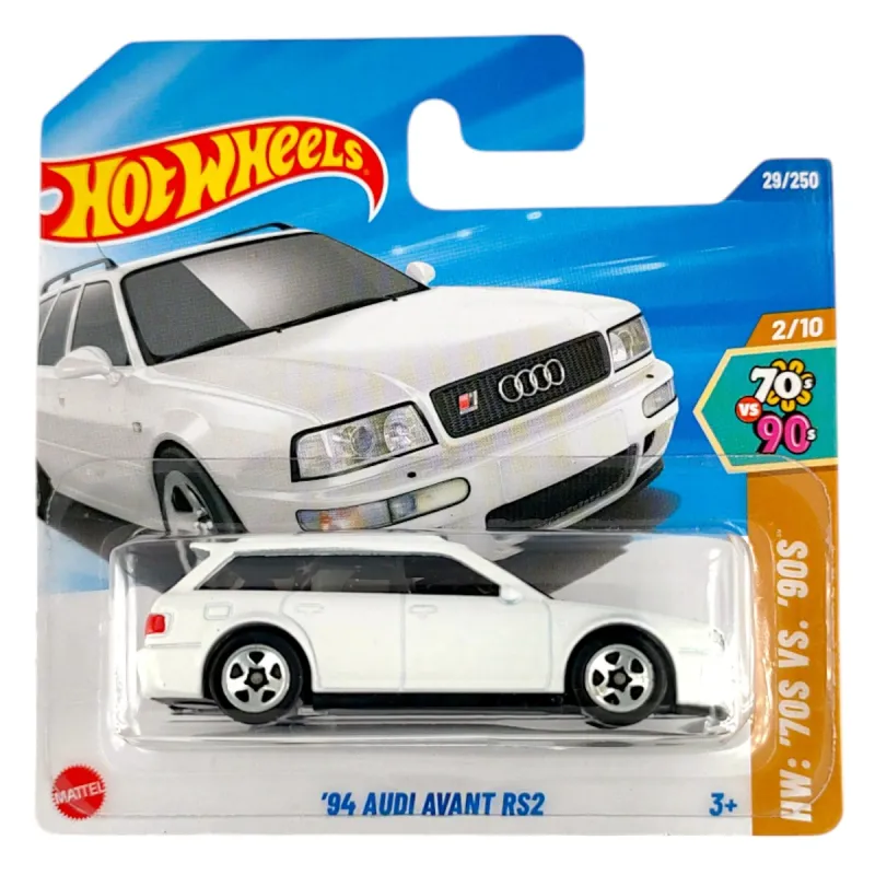 Mattel Hot Wheels - Αυτοκινητάκι HW: ΄70s Vs ΄90s, 94 Audi Avant RS2 (2/10) HYX60 (5785)