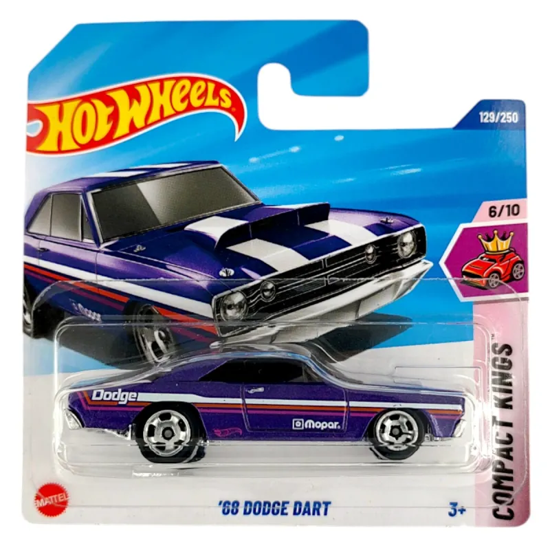 Mattel Hot Wheels - Αυτοκινητάκι Compact Kings, 68 Dodge Dart (6/10) HYY70 (5785)