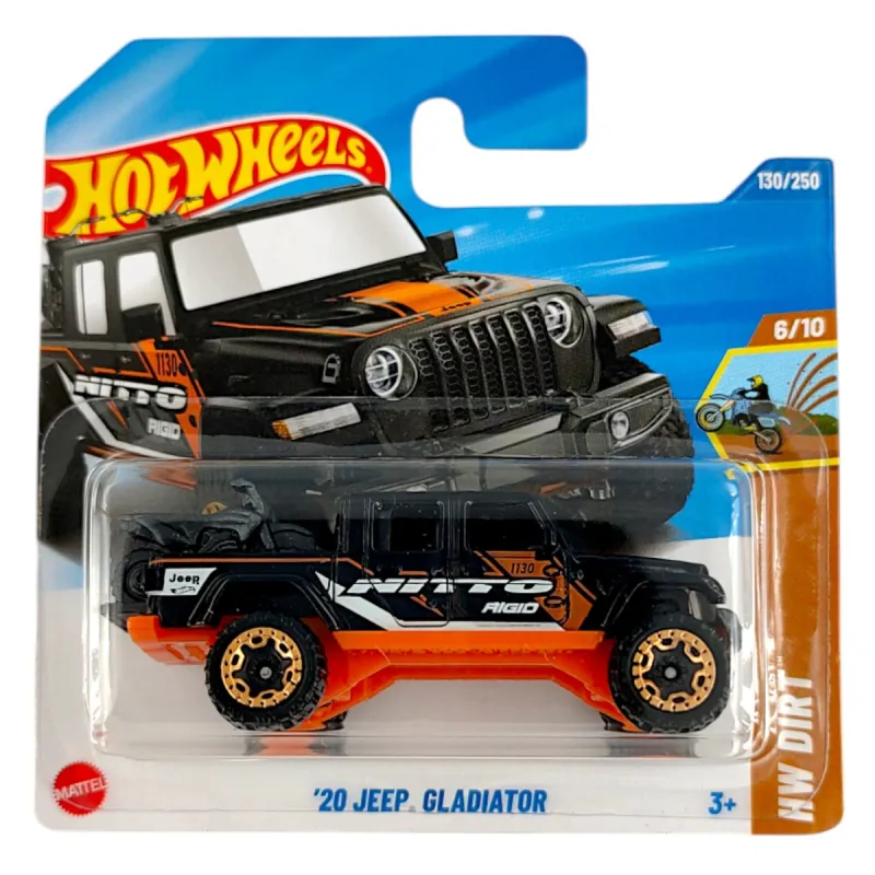 Mattel Hot Wheels - Αυτοκινητάκι HW Dirt, 20 Jeep Gladiator (6/10) HYY71 (5785)