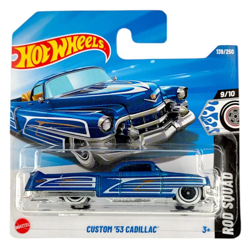 Mattel Hot Wheels - Αυτοκινητάκι Rod Squad, Custom 53 Cadillac (9/10) HYY78 (5785)