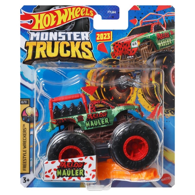 Mattel Hot Wheels - Monster Trucks, Melon Mauler HLT09 (FYJ44)
