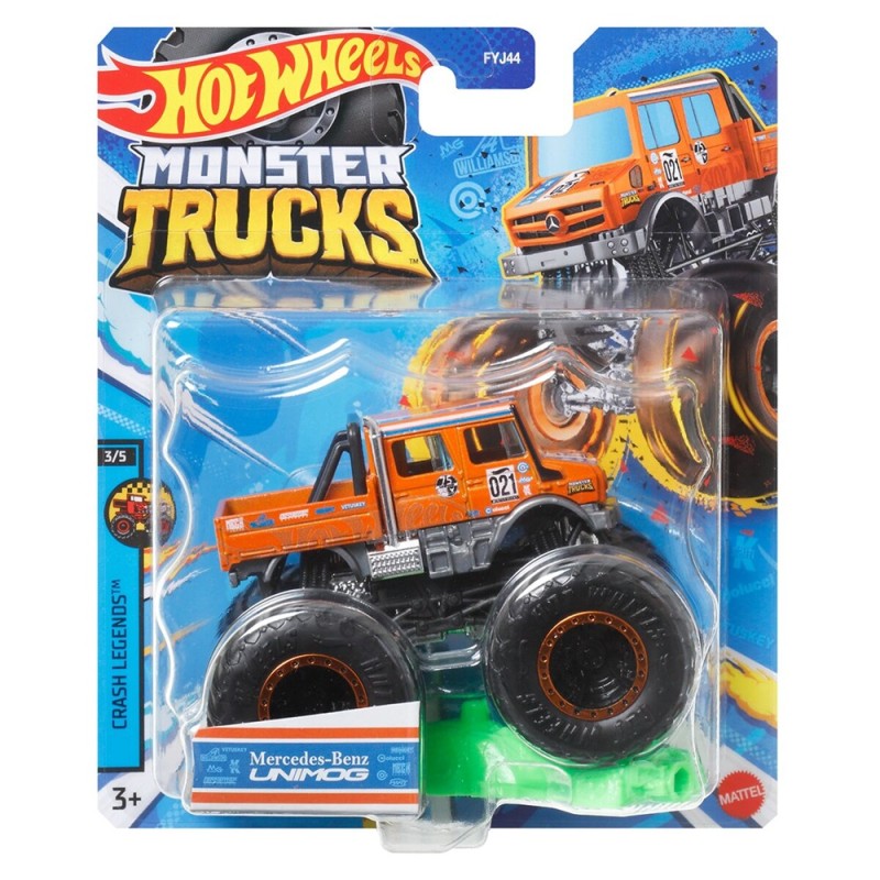 Mattel Hot Wheels - Monster Trucks, Mercedes-Benz Unimog HNW13 (FYJ44)