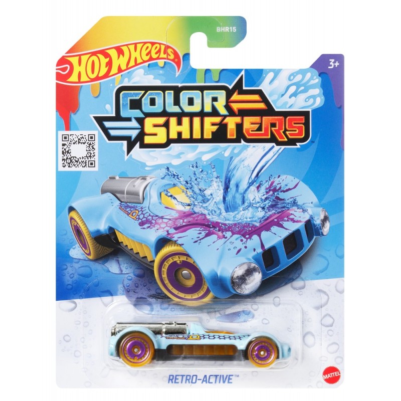 Mattel Hot Wheels - Color Shifters, Retro-Active HXH08 (BHR15)
