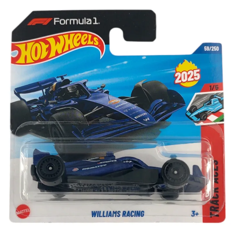 Mattel Hot Wheels - Αυτοκινητάκι Track Aces, Williams Racing (1/5) JBC07 (5785)