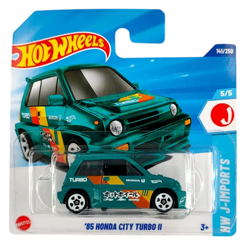 Mattel Hot Wheels - Αυτοκινητάκι HW J-Imports, 85 Honda City Turbo II (5/5) JBC25 (5785)