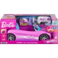 Mattel Barbie - Hot Wheels Rc Barbie Convertible Ροζ Κάμπριο Τηλεκατευθυνόμενο JBH05
