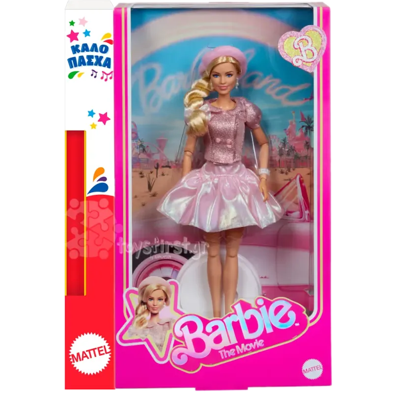 Παιχνιδολαμπάδα Mattel - Barbie The Movie, Pink Beret JBJ53