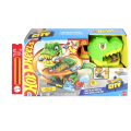 Παιχνιδολαμπάδα Mattel Hot Wheels - T-Rex Πυροσβεστικός Σταθμός JBM73