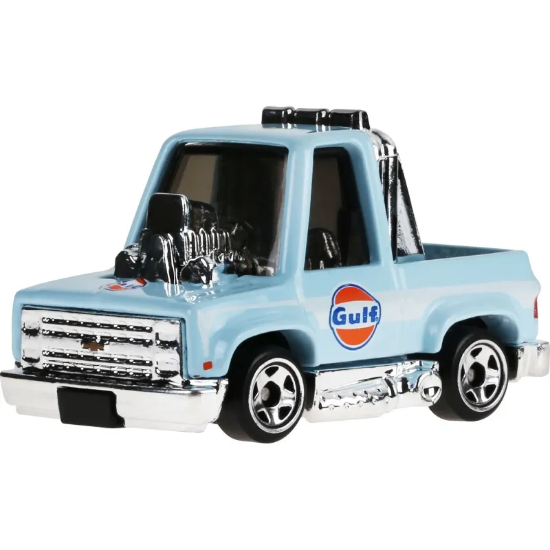 Mattel Hot Wheels - Tooned Gulf, Toon'd '83 Chevy Silverado (3/5) JCB64 (JDY84)