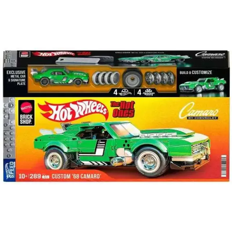 Mattel - Hot Wheels, Brick Shop, Speed Series, Custom '68 Camaro JFT16