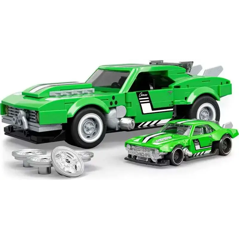 Mattel - Hot Wheels, Brick Shop, Speed Series, Custom '68 Camaro JFT16