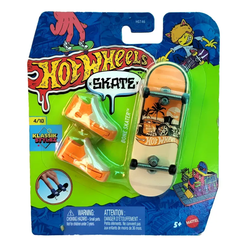 Mattel - Hot Wheels Skate, Klassik Stylez, Bone Skater (4/10) JGL88 (HGT46)