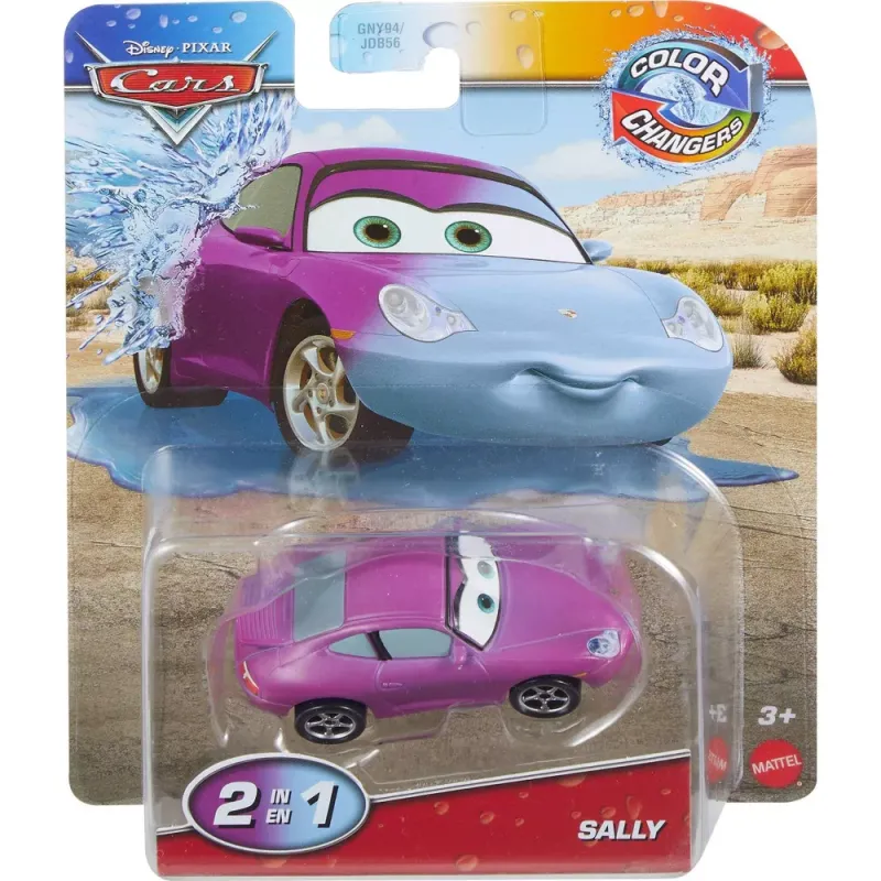 Mattel Cars - Color Changers, Sally JHG31 (GNY94/JDB56)