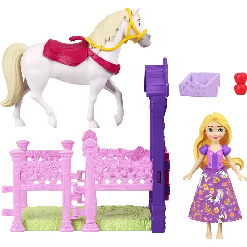 Mattel Disney Princess - Connect The World, Rapunzels Royal Stable JHH07 (JHH06)