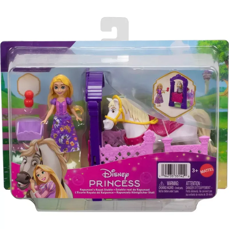 Mattel Disney Princess - Connect The World, Rapunzels Royal Stable JHH07 (JHH06)