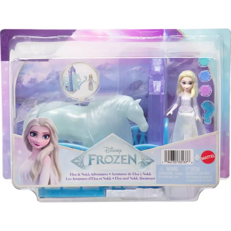 Mattel Disney Princess - Connect The World, Elsa & Nokk Adventures JHH08 (JHH06)