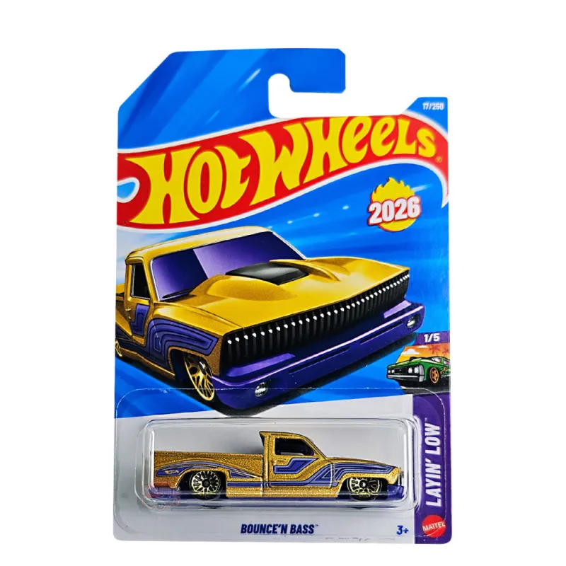 Mattel Hot Wheels - Layin' Low, Bounce'N Bass (1/5) JJH32 (5785)